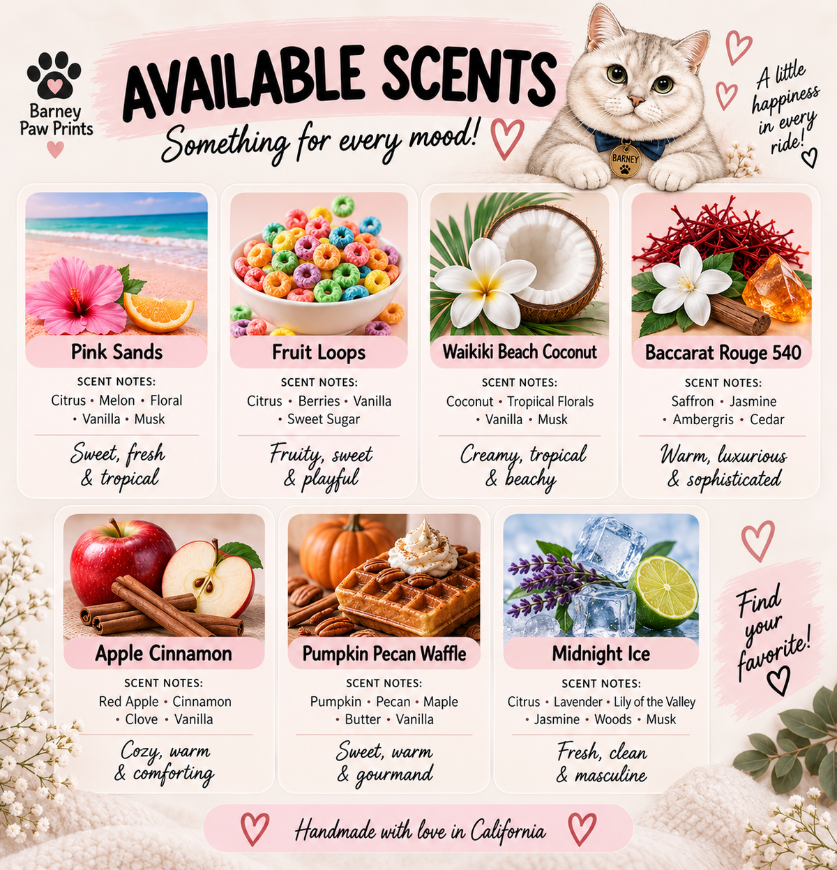 Custom Pet Photo Car Air Freshener –Square
